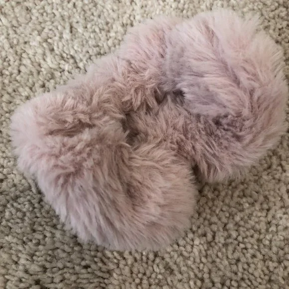 NWOT Kids' Women's Cat Ears Headbands (2) with 3 Soft Plush Scrunchies - Picture 7 of 9